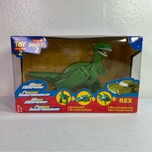 Vintage Toy Story 2 Rex Movin’ Morphers (Mattel, 2000) - New in Box